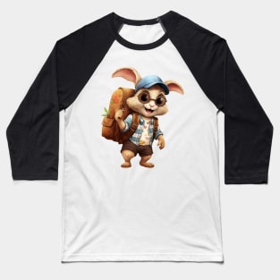 Back To School Rabbit Baseball T-Shirt